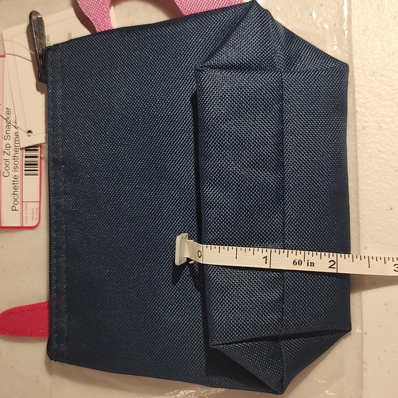 Thirty-one Cool Zip Snacker In Narwhal Splash pattern New In Package Food Safe - Picture 5 of 6